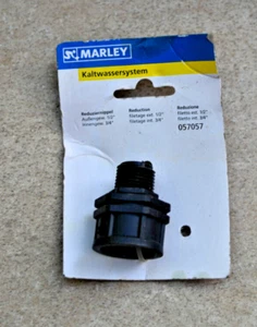 Marley - Reduziernippel - Außengew 1/2" - Innengewinde 3/4" - PP Fittings - Bild 1 von 1