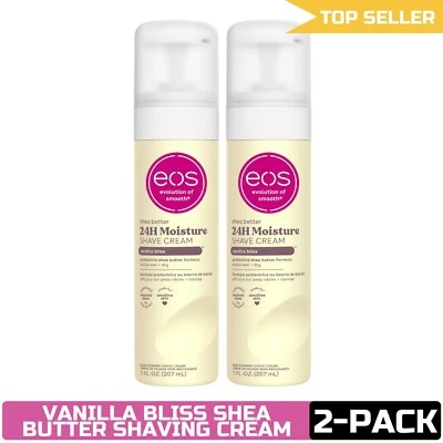 eos Shea Better Women's Shave Cream- Vanilla Bliss, Shea Butter Skin Care, 14 fl - Image 1 of 4