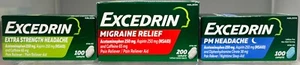 Excedrin Headache Relief - CHOOSE ITEM! - Picture 1 of 11