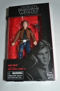 2017 STAR WARS THE BLACK SERIES HAN SOLO SIX INCH FIGURE # 62 - Picture 1 of 2