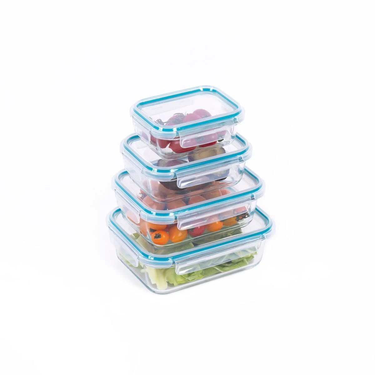 Lock & Lock Frischhaltedosen Set – 6 Kleine Boxen à 180 Ml, Luftdicht & Praktisch