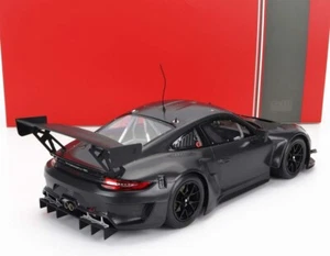 Porsche 911 991 GT3 R 2019 versión carrocería lisa cupé negro escala 1:18 - Imagen 1 de 6