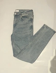 Women’s Mango Blue Skinny Jeans UK 8 NEW without tags light wash jeans - Picture 1 of 6