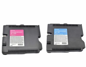 For Printers GX3050SFN GX5050N Ricoh GC 21-CYM Ink cartridge -Inkjet Genuine - Picture 1 of 12