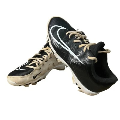 Botines de béisbol y softbol Nike Vapor Fast Flex talla 5Y juveniles negros blancos Foto 1 de 4