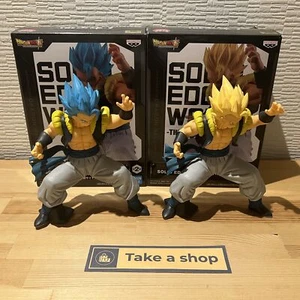 Banpresto SOLID EDGE WORKS THE Departure 7 Gogeta Figura Set de 2 Usado - Imagen 1 de 7