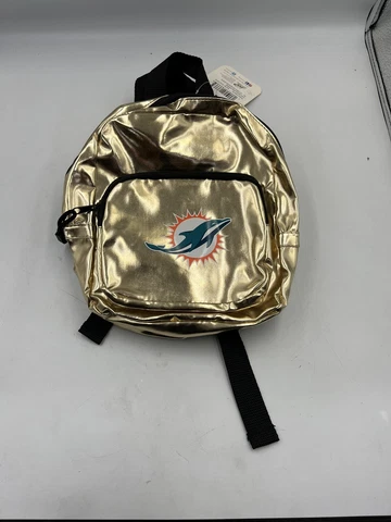Northwest NFL Miami Dolphins Spotlight Women's Backpack Gold Cover