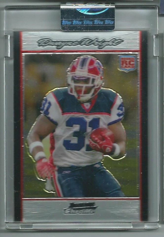 2007 Bowman Chrome Dwayne Wright Rookie Uncirculated RC #587/1079 BC99 - Image 1 of 1