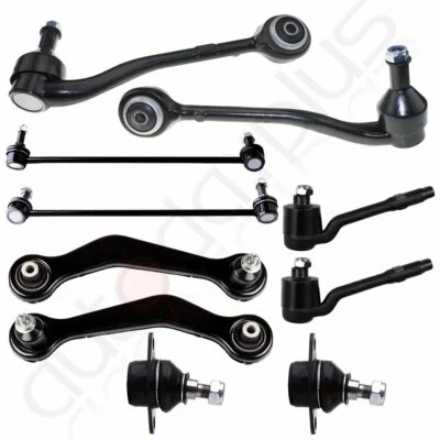 适用于 2000 - 2003 宝马 X5 10 件前上部下控制臂摇杆领带杆套件 — 第 1/4 张图片