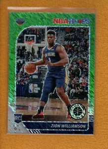 Aros Zion Williamson 2019-20 Stock Premium Asia Green Shimmer Prizm RC #258 - Imagen 1 de 2