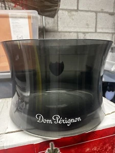Dom Perignon large Noir Champagne Ice Bucket Acrylic Signed M. Szekely - Picture 1 of 3