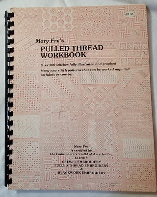 Mary Fry's Pulled Thread Workbook 1978 - Image 1 of 4