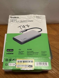 Belkin USB-C 4-in-1 Multiport Adapter - Picture 1 of 4
