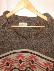 Vintage Style Damenpullover Größe M V-Ausschnitt - Bild 1 von 5