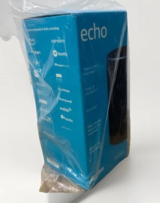 Altavoz inteligente Amazon Echo (2ª generación) Alexa - Carbón - Sellado Foto 1 de 4