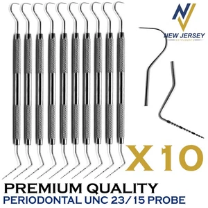Dental Perio Explorer 23 Probe UNC 15 Color Marking Diagnostic Double Ended Tool - Picture 1 of 7