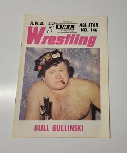 Wrestling Magazine AWA All Star #146 1970's Crusher Hulk Hogan - Picture 1 of 3