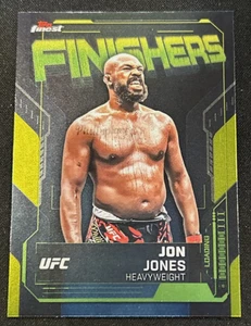 2025 Topps Finest UFC Jon Jones #FN-15 Finishers Refractor - Bild 1 von 2
