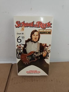 New Sealed School of Rock VHS (2004) Jack Black - Picture 1 of 6