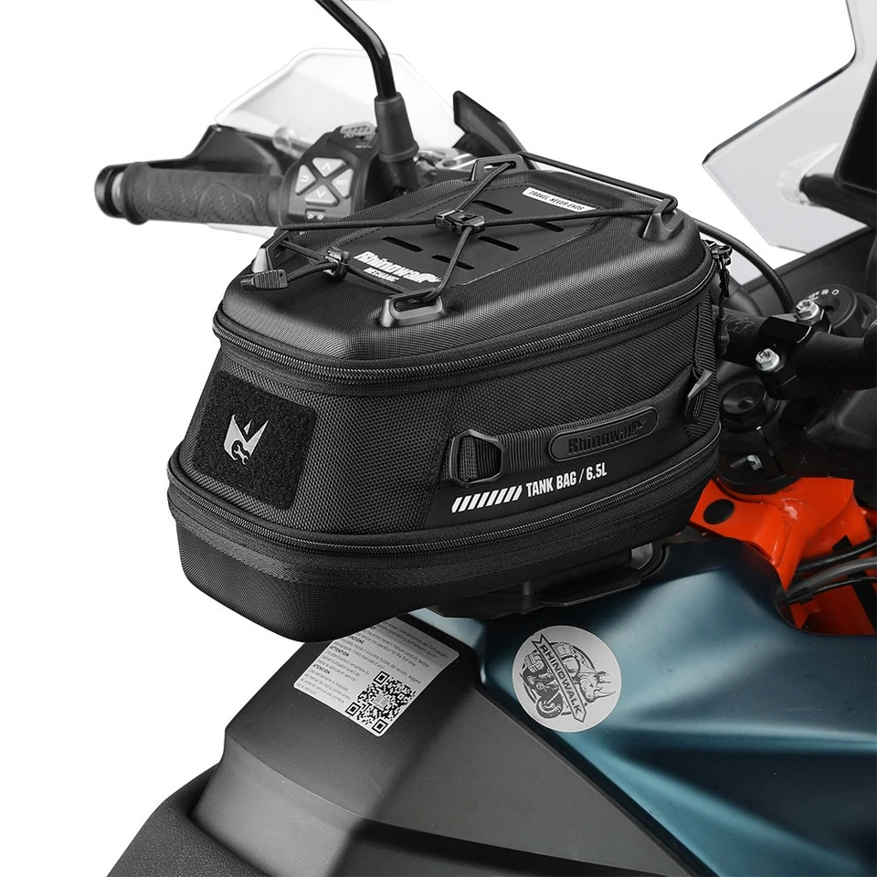 Bolsa de tanque de combustible imán antirrobo para motocicleta Honda CB650R CBR650R CB1000R Foto 1 de 4