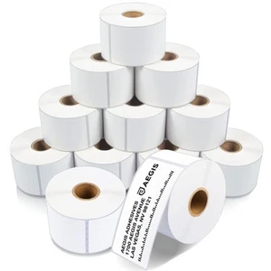 - 2” X 4” Direct Thermal Labels for Shipping & Postage, Perforated & Compatib... - Picture 1 of 7