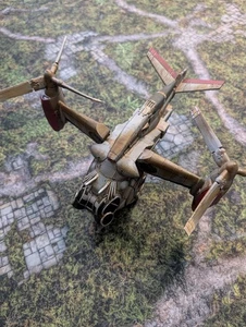 Well Painted 32mm Scale FALLOUT Vertibird - Picture 1 of 7