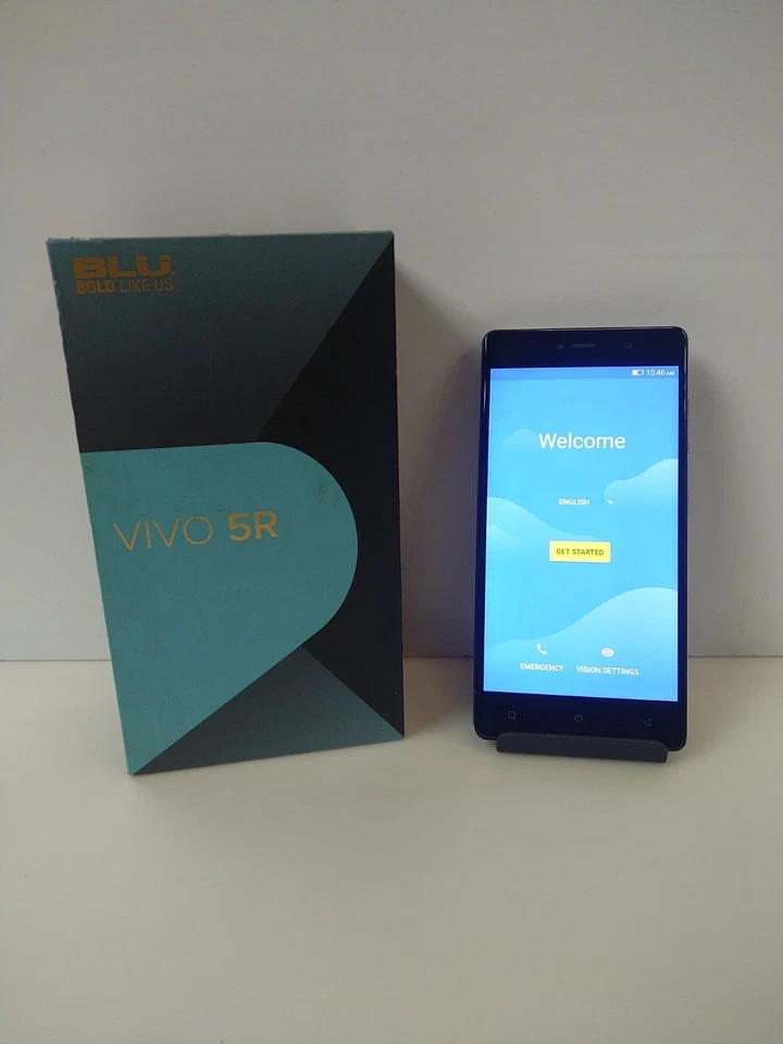 BLU Vivo 5R V0090EE 32GB Grey Octa-Core Smartphone - Image 1 of 4