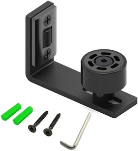 Sliding Barn Door Floor Guide Adjustable Wall Mount Flush Bottom Door Guides ... - Picture 1 of 7