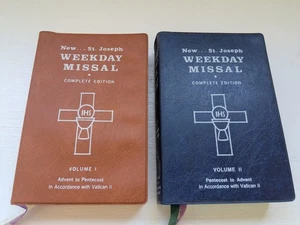 New St Joseph Weekday Missal Complete Edition + Sunday Missal - 3 Books - Picture 1 of 21