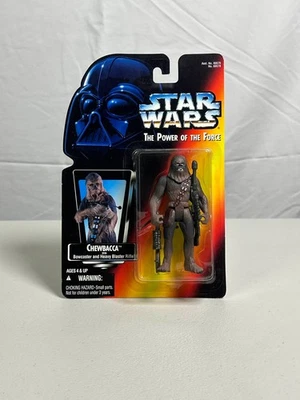 Kenner Star Wars The Power Of The Force Chewbacca Action Figure with Bowcaster - Image 1 of 4