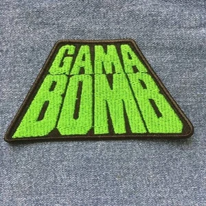 GAMA BOMB embroidered patch Bonded By Blood Evile Warbringer Municipal Waste - Picture 1 of 1