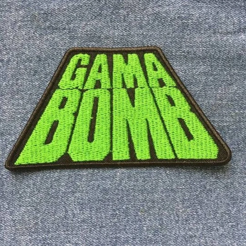 GAMA BOMB embroidered patch Bonded By Blood Evile Warbringer Municipal Waste - Image 1 of 1
