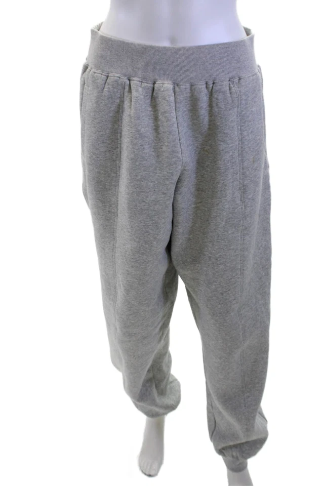 Pantalones deportivos Lattelier unisex grises talla S Foto 1 de 4