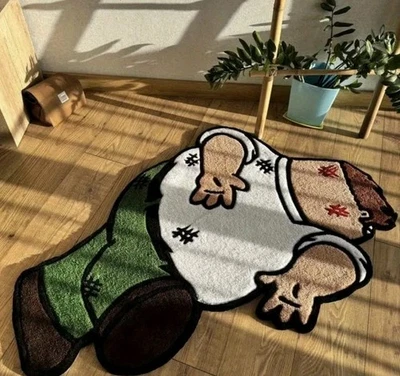 Family Guy Prank Red Rug Handmade Tuft Thug Mafia Xbox PS Scarface GTA 6 Novelty - Image 1 of 2