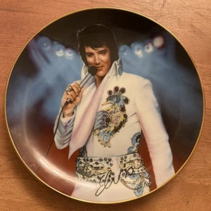 De colección Elvis Presley 8" - LA LEYENDA - Placa Bradford Exchange - Imagen 1 de 2