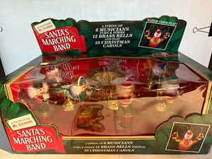 MR CHRISTMAS SANTA’S MARCHING BAND OF 6 NUTCRACKERS PLAY 35 CHRISTMAS CAROLS - Picture 1 of 8