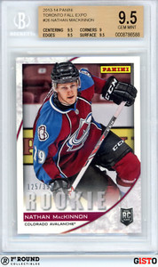 Nathan MacKinnon BGS 9.5: 2013-14 Panini Toronto Fall '13 Expo Rookie /399 POP 3