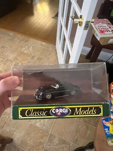 classic corgi models black porsche 356b - Picture 1 of 2