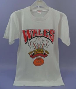 1988 Wales Triple Crown Winners - Childs 32" T Shirt, Original Unused Shop Stock - Picture 1 of 1