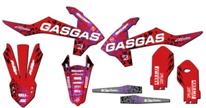 2021-2024 MC 85 CHEETAH Red Senge Graphics Kit Compatible with GASGAS - Bild 1 von 10