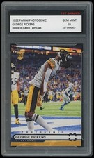 GEORGE PICKENS 2022 PANINI CHRONICLES PHOTOGENIC 1ST GRADED 10 ROOKIE CARD RC