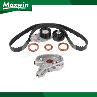 Kit de correa de distribución bomba de aceite compatible con 99-08 Chevrolet Aveo Aveo5 Daewoo Lanos 1,6 L L4 Foto 1 de 4