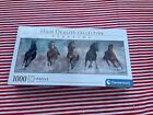 High Quality Collection Clementoni 1000 Piece Puzzle. New. 5 Horses Panorama