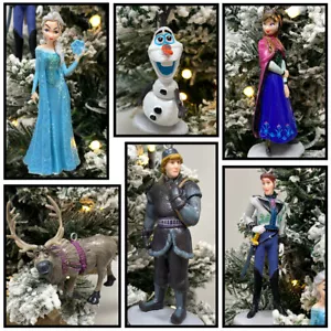 Disney Frozen Christmas Ornament 6-teiliges Set brandneu mit Olaf - Bild 1 von 22