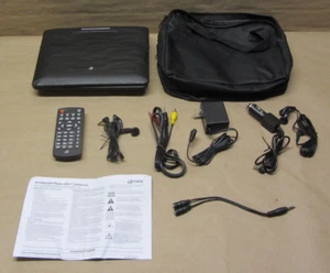 GPX Portable DVD Player, PD701VPB, Black - Picture 1 of 13