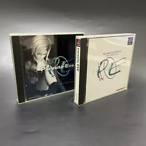 Lote de 2 juegos Parasite Eve 1 y 2 I y II Sony PlayStation 1 PS1 Japón JP - Imagen 1 de 12