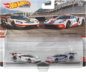 *IN HAND* 2022 Hot Wheels Premium Car Culture 2 Pack '16 FORD GT RACE Ships Box - Picture 1 of 4