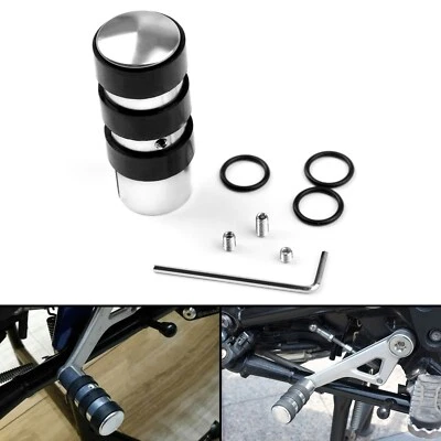Extensión de palanca de cambios plateada apta para BMW K1600GT/GTL K1200GT/LT/TS K1300GT Foto 1 de 4