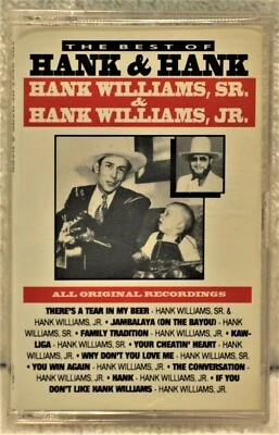 THE BEST OF HANK & HANK Cassette  Curb Records D4-77552 - Image 1 of 4
