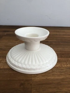 WEDGWOOD England Porcelain Queen’s Ware "EDME" Single CANDLESTICK - Picture 1 of 12